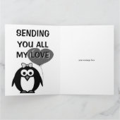 愛を込めて（グリーティングカード） カード (内部)