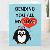 愛を込めて(グリーティングカード) カード (正面)