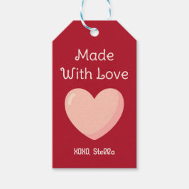 愛を込めて バレンタイン ギフトタグ