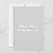 愛を込めて ロマンチックなピンクのバラのハート カード (裏面)