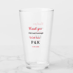 愛を込めて 新婦名 新郎名 さんへ ありがとう タンブラーグラス
