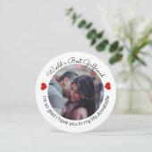 愛を込めて 自分の写真とメッセージを追加して シーズンカード (スタンド正面)