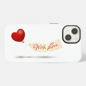 愛を込めて iPhoneケース (裏面横)