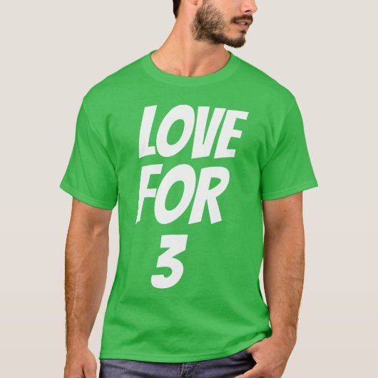 愛を込めて Tシャツ (正面)