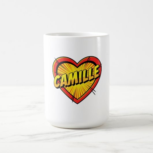 愛を込めてCamille コーヒーマグカップ (中央)