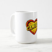 愛を込めてCamille コーヒーマグカップ (正面左)