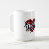 愛を込めてThora コーヒーマグカップ (正面左)
