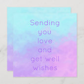 愛を送って願いを叶えるパステルカード (正面/裏面)