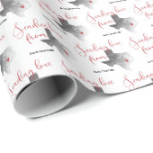 愛を送るテキサス州 – バレンタインデー ラッピングペーパー (ロールコーナー)