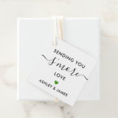 愛を送るラベル結婚の緑 フェイバータグ (インサイチュ)