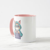 愛を送る子猫 マグカップ (正面左)