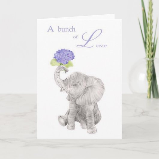 愛を送る カード (正面)