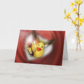 愛を送る! カード (黄色い花)