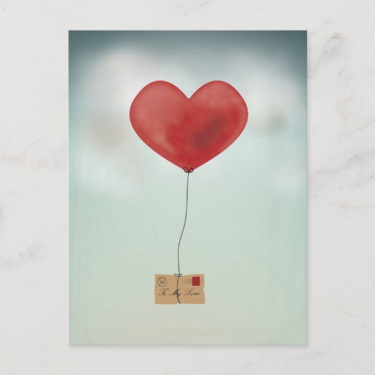 愛を送る。 ポストカード (正面)