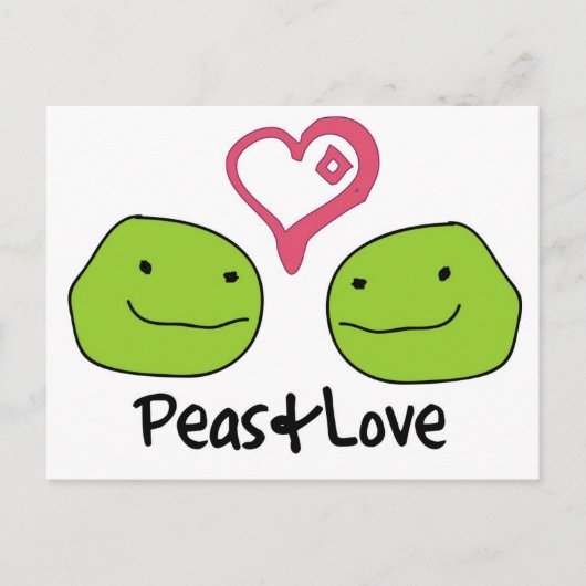 愛を送る ポストカード (正面)