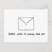 愛を送る ポストカード (正面)