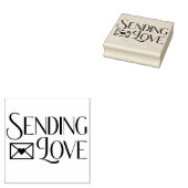 愛を送る ラバースタンプ (押印)