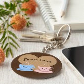 愛を醸造！コーヒーマグ キーホルダー (側面)