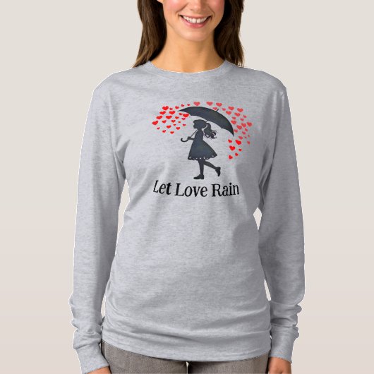 愛を降らせて Tシャツ (正面)