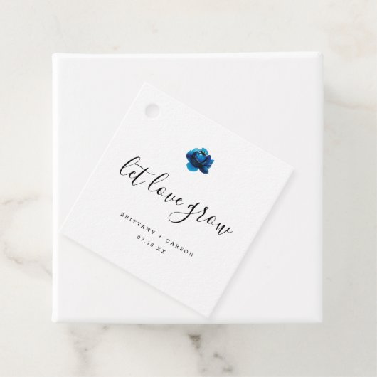 愛を青い牡丹結婚の感謝していに フェイバータグ (インサイチュ)