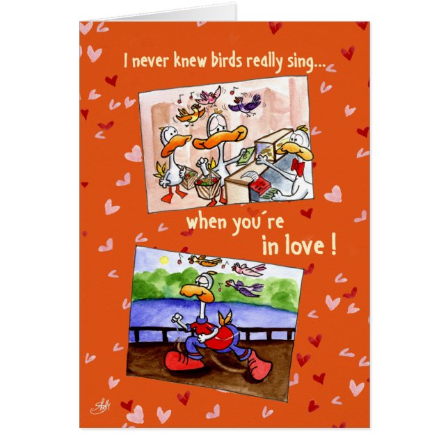 愛アヒル: 私は決して鳥がとあなたは…歌うことを知りませんでした (正面)