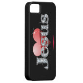 愛イエスフェイク-"ダイヤきらきら光るモンド" Case-Mate iPhoneケース (裏面/右)