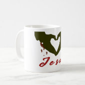 愛イエス コーヒーマグカップ (正面左)