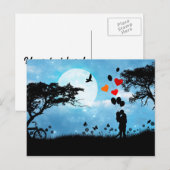 愛イラストレーション ポストカード (正面/裏面)