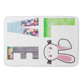 愛イースター – イースターバニー – イースターエッグ バスマット (正面)