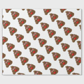 愛ウンチEmojiは直面します! ラッピングペーパー (フラット)