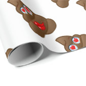 愛ウンチEmojiは直面します! ラッピングペーパー (ロールコーナー)