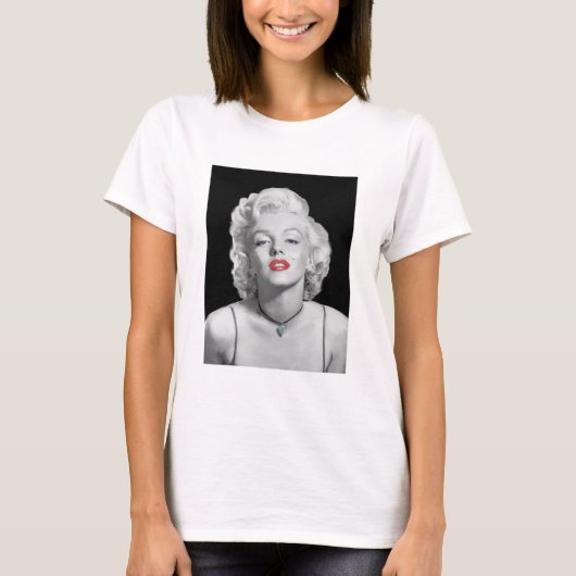 愛エメラルドHeart.tifのMIC01BWRD-V3一見 Tシャツ (正面)