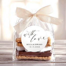 愛エレガントあり結婚 ラウンドシール