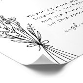 愛エレガントする記憶の結婚徴候で ポスター (角)