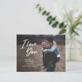 愛エレガントすモダンるClassy I Love You Photo Anniversary シーズンポストカード (スタンド正面)