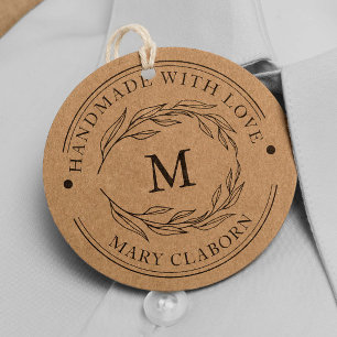 愛エレガントで手作りのモノグラム名前をカスタムする ラバースタンプ