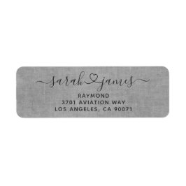 愛エレガントの差出人住所に結び付いたグ結婚レイ ラベル