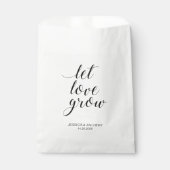 愛エレガントの種を育てよ結婚う フェイバーバッグ (正面)