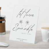 愛エレガントの輝きを放つ書道 台座サイン (インサイチュ)