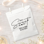 愛エレガントは甘いハート書結婚 フェイバーバッグ (クリップ留めされた状態)