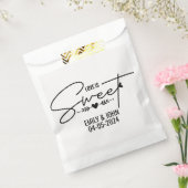 愛エレガントは甘いハート書結婚 フェイバーバッグ (封をした状態)