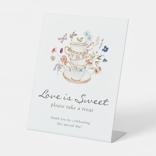 愛エレガントは甘い兆し 台座サイン (正面)