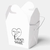 愛エレガントは甘い書道ハート フェイバーボックス (オープン)