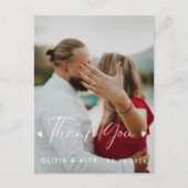 愛エレガントハートス結婚クリプトの写真 ポストカード (正面)