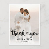 愛エレガントハートス結婚クリプトの写真 ポストカード (正面)