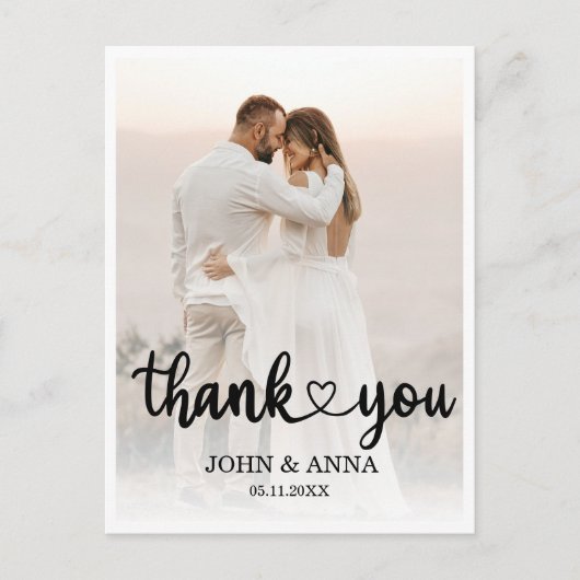 愛エレガントハートス結婚クリプトの写真 ポストカード (正面)