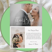 愛エレガントハート結婚のシックな脚本おもしろい サンキューカード