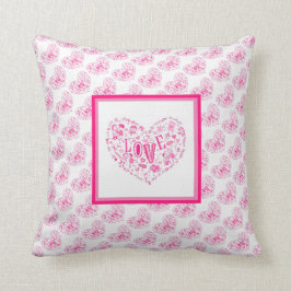 愛エレガントモダン最高のハート クッション