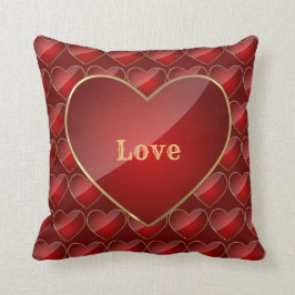 愛エレガントモダン最高のハート クッション