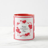 愛エレガントモダン最高のハート マグカップ (中央)